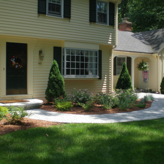 Walkway Stonework Landscaping